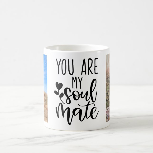 Você É Meu Par Amor Caneca de Café Personalizada (Centro)