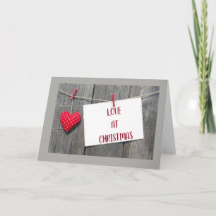 VOCÊ É **MEU PRESENTE** AMOR NO CARTÃO DE NATAL