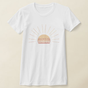 Você É Meu Sol Camiseta Feminina Gráfica Sol