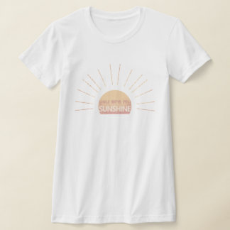 Você É Meu Sol Camiseta Feminina Gráfica | Sol