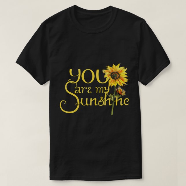 Você É Minha Camiseta De Bolinho De Sol (Frente do Design)