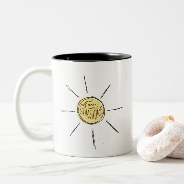 Você é minha caneca da luz do sol (Com Donut)