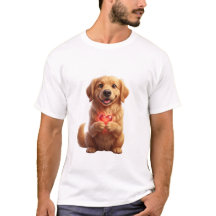 Você É Minha Humana Favorita Camiseta Golden Retri