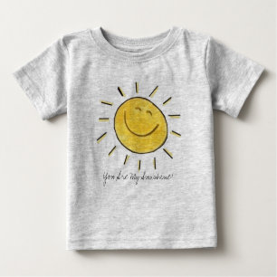 Você é minha luz do sol! Camisa infantil