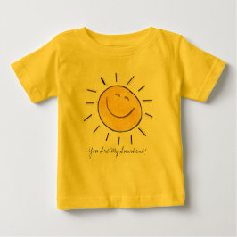 Você é minha luz do sol! Camisa infantil