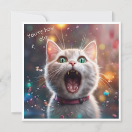 Você é muito velho? Cartão de Folha Única