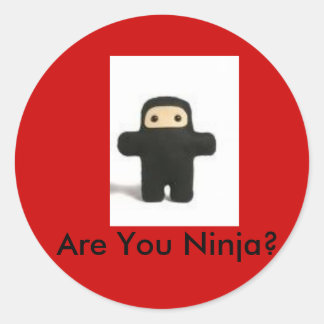 Você é o adesivo Ninja?