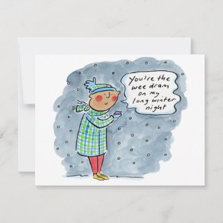 Você é o gole na minha longa noite de inverno