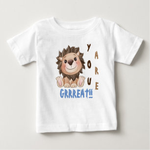 Você é o Grande Camiseta do Bebê Lion Cute
