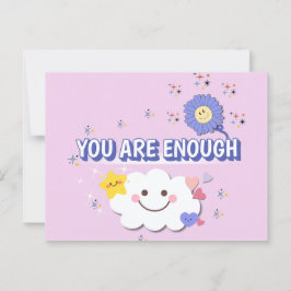 Você É O Suficiente - Cartão Saudável