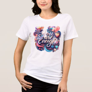 Você É Suficiente – Camiseta Feminina Inspiradora