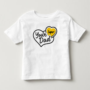 Você é Super Pai T-Shirt Presente de Dia de os p