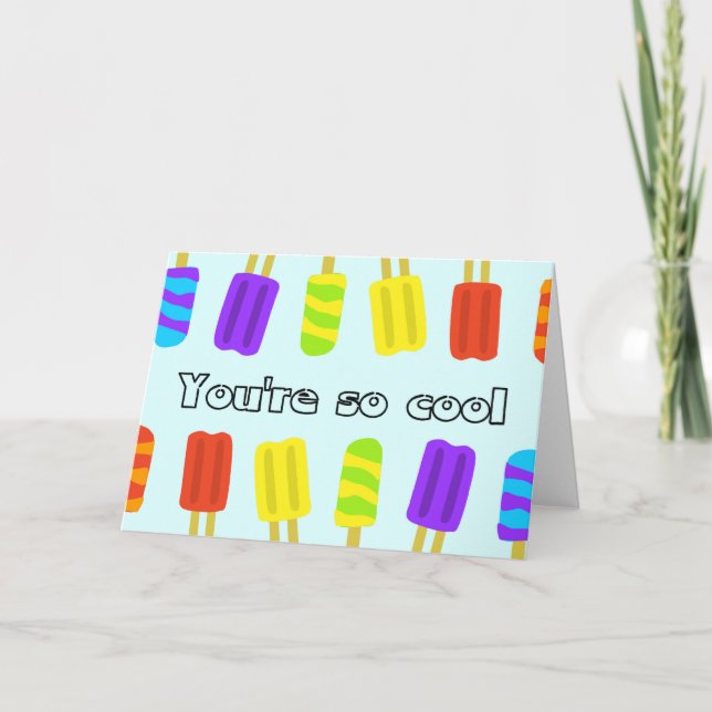 Você é tão Legal cartão de nota (Frente)