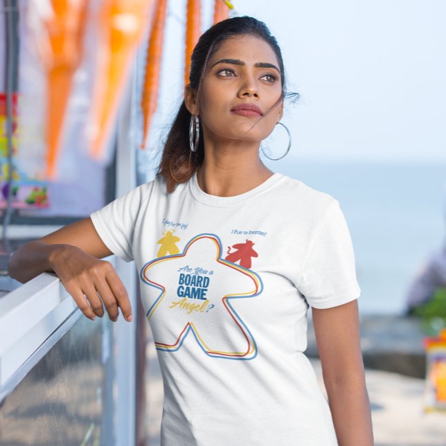 Você é um Anjo do Jogo do Conselho? Camisa das mul (Criador carregado)