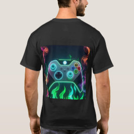 Você É Um Camisa T Controle Retro Neon de Jogo Pro