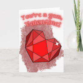Você é um cartão de Dia de os namorados Gem