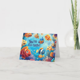 Você é um cartão de Dia de os namorados para crian