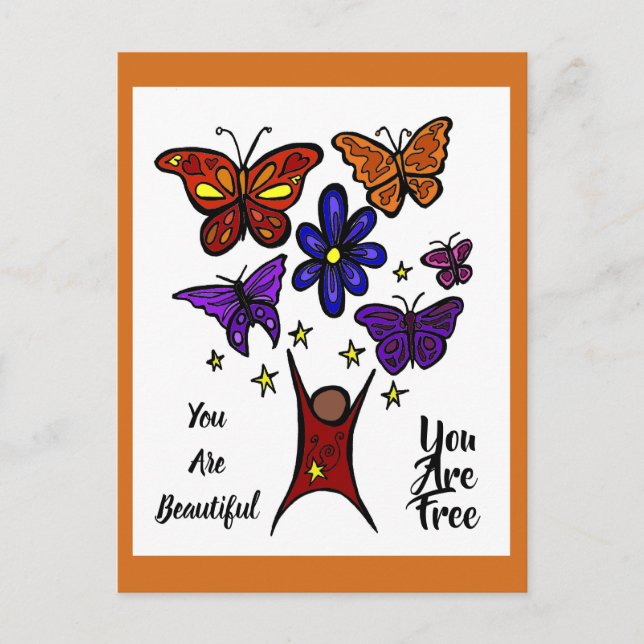 Você é um cartão postal bonito (Frente)