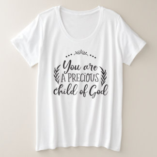 Você é um filho Precioso de Deus, camiseta feminin