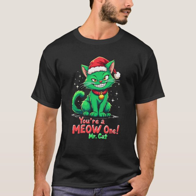Você é um Meow One Sr. Cat T-Shirt (Frente)