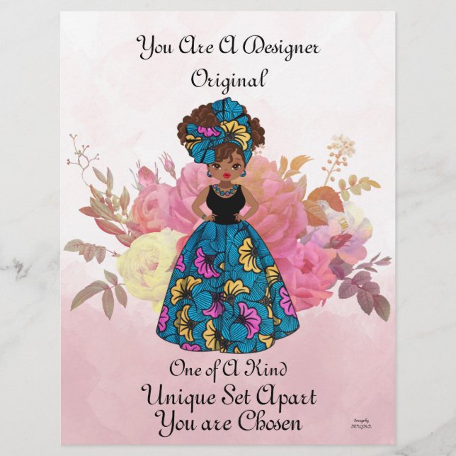 Você é um Papel de carta de água original (Frente)