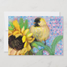 "Você é uma Bênção!" Cartão de Encorajamento