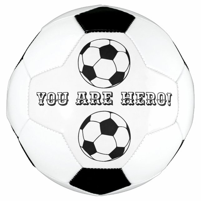 Você É Uma Bola De Futebol Herói (Frente)