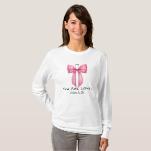 Você É Uma Camiseta De Arco Rosa Coquette