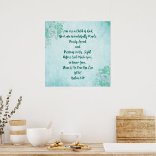 Você é uma Criança da Arte de Poster de Deus