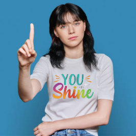 Você ensina camiseta Design atrativa feminina