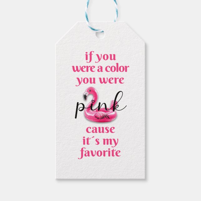 Você era rosa - Etiqueta (Frente)