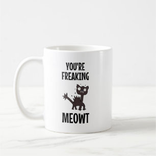 Você está assustando a caneca de café