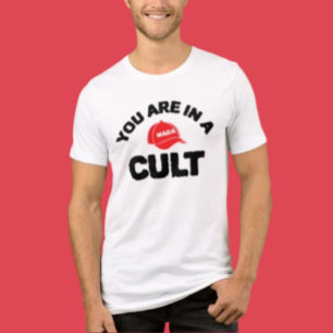 Você Está Em Um Culto!   Camisa de declaração anti