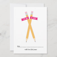 Você está escrevendo cartão de dia de dia de dia d