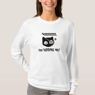 VOCÊ ESTÁ ME BRINCANDO? T-shirt Pirate Cat