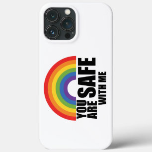 Você Está Seguro Comigo Orgulho Arco-Íris LGBTQ