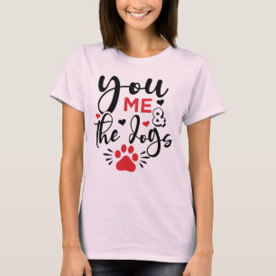 Você, eu e Cat Dog, Namorados T-Shirt
