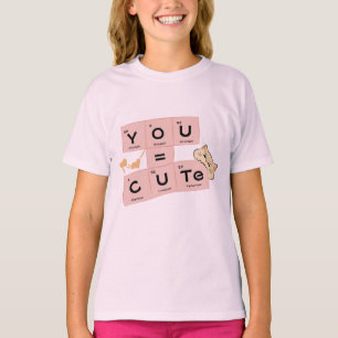 Você = Fofo Camiseta de Gato Fofo