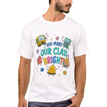 Você Ilumina Nossa Turma Camiseta de Professor