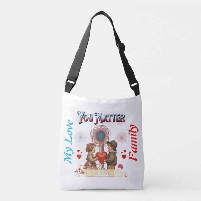 Você importa Tote Bag - Uplifando a Saúde Mental (Frente)
