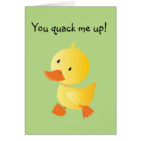 Você me apaga um cartão de saudação engraçado