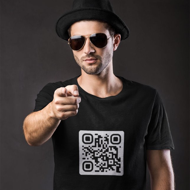 Você Me Casado? Código QR Proposta T-Shirt (Criador carregado)