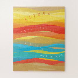 Você Me Casado Ondas Sunny Jigserei Quebra-cabeça