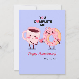 Você me completa o cartão de aniversário