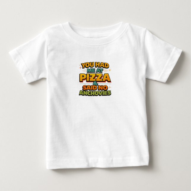 Você Me Conquistou Com Pizza Camiseta Divertida De (Frente)