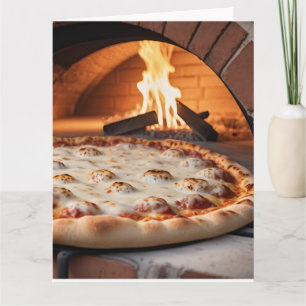 VOCÊ ME CONQUISTOU COM PIZZA CARTÃO DE CUMPRIMENTO
