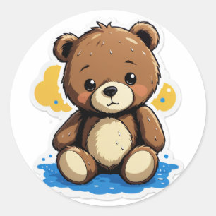 Você Me Esqueceu? – Adesivo do Teddy Triste na Chu
