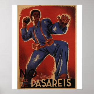 Você não deve passar (1937)_Propaganda Poster