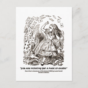 Você Não É Nada Mais Do Que Um Conjunto De Cartões