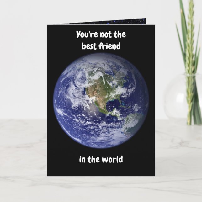 Você não é o melhor. Cartão (Frente)